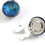 Water Waved Pattern Cufflinks Great Gift For-Light yellow 8