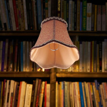 Chandelier Lamp Shades Fabric Cloth Clip Light Shades Lamp Cover Drum Shade Lampshade Bulb Cover for Floor Lamp 13cm