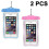 2 Pack Universal Waterproof Cell Phone Dry Bag Pouch Case 1