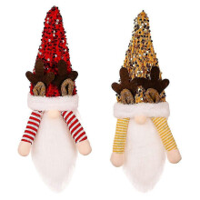 Christmas Wine Bottle Toppers Covers for Home Holiday Party Table Decorations