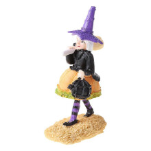 Halloween Gift Mini Bonsai Potted Plant Table Decor Supplies DIY Fairy Garden Dollhouse