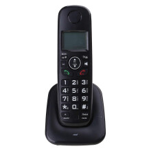 Cordless Desk Phone LCD Call Blocking Landline Telephone for Home Office Hotel Bathroom