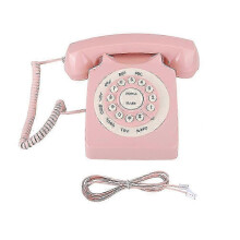 80s Retro European Corded Phone Classic Landline Home Hotel