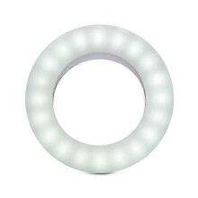 Easy Assembly LED Ring Light for Pro Selfies & Video Calls Adjustable Brightness & Color