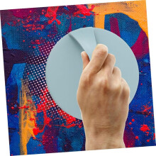 Grafiekgereedschap met Inktkussentjes, Slijpgereedschap, Kunstdrukbenodigdheden voor Volwassenen