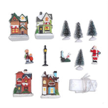 Christmas Tree Hanging Ornament Fine Workmanship Desk Statue Home Decor