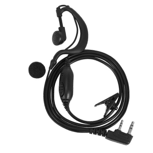 Auricolare Walkbee Security Earhanger per Kenwood TK-370, colore nero.