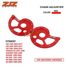 Compatible Crf150f/Crf230f Off-Road Motorcycle Modification Accessories Cnc Aluminum Alloy Chain Adjuster