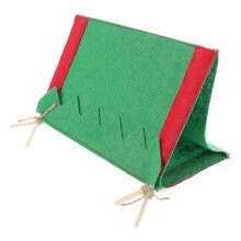Felt Wood Tiny Camping Tent Dollhouse Decoration Miniature