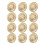 12Pcs Mini Woven Straw Hat Models Decorative Craft Accessories 1