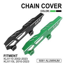 (Black)Compatible Klx110 2002-2023 Off-Road Motorcycle Modification Accessories Aluminum Alloy Cnc Chain