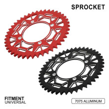 (41T-Red)Compatible Most Motorcycle Aluminum Alloy Sprockets And Crankset Accessories 420 Sprocket Modification