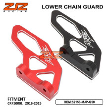 (Black)Compatible Crf1000l 2016-2019 Off-Road Motorcycle Modification Accessories Iron Chain Guide Chain
