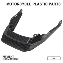 (Carbonfaser-Farbe) Kompatibles Grom MSX125 Motorrad-Modifikationszubehör: Heckabdeckung aus Carbonfaser