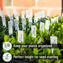 120 Pieces Garden Labels For Plant And Seedlings-300pcs