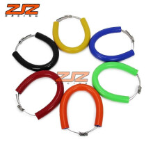 (Blue)Compatible Off-Road Motorcycle Titan Pirates Hailing Bosolzuma Exhaust Anti-Fall Protection Ring