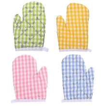 Børns varmebestandige ovnvanter 4 stk. til bagning, madlavning og grillning