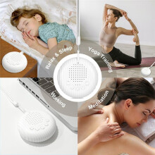 White Noise Sound Machine, Portable Sound Machine Baby, Noise Canceling Travel Sound Machine for Nursery