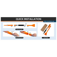 49.2in Snow Brush & Ice Scraper for Car Windshield,Extendable Snow Brush with Pivoting Brush for Car Auto Truck SUV