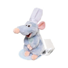 Kok Remy Magnetisk Skulderven Plys 5 Tommer Ratatouille Dukke Blødt Fyldt Legetøj Samlerfigur Gave til Fans