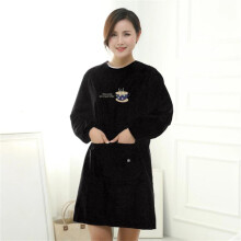Multicolor Kitchen Apron with Long Sleeves, Large Pockets, 33x26x3cm, Waterproof Oil-Proof, Unisex