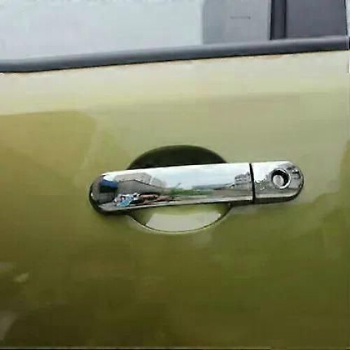 (handle 2 buttons)Compatible For Nissan Note E11 2005 2006 2007 2008 2009 2010 2011 2012 Chrome Car 2