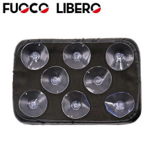 (Black 8 Suction Cup)Applies toMotorcycle Accessories Modification Applicable Xl883 Xl1200 X48 72 Gliding