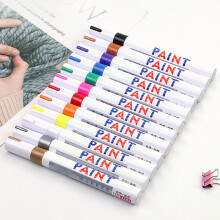 Verfmarker met industriële sterkte voor omgevingen met-Blauw