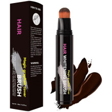 Hair Root Colour Touch Up Stick, Temporary Hair Dye for Men & Women, Grey Coverage Natural-Looking Root Cover Up, Travel-Friendly