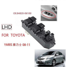Interruptor de elevación de cristal compatible con Yaris 2008 2009 2010 2011