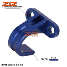 Kompatibles Zubehör für die Modifikation des YZ 125 Offroad-Motorrads: CNC-gefräste Bremsleitung aus