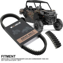 Compatible Can-Am Commander 1000 4X4 2011-2017 High Quality Transmission Belt