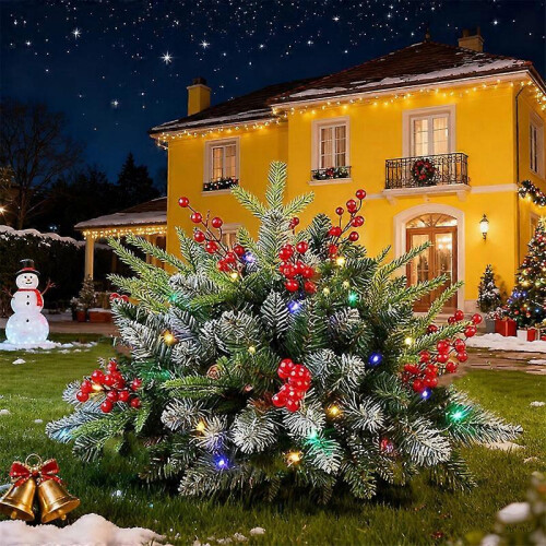 Safe Non-Toxic Christmas Tree with Strong Build & Energy-Efficient Multicolor LED Lighting 1