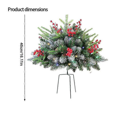 Safe Non-Toxic Christmas Tree with Strong Build & Energy-Efficient Multicolor LED Lighting 2