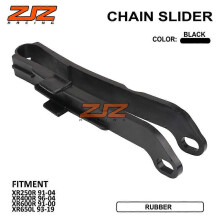(Black)Compatible Xr250r/400R/600R/650L Off-Road Motorcycle Accessories Plastic Chain Guide Glue And