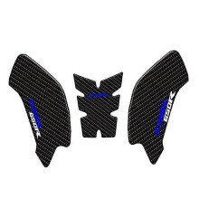 (Blaues Set) Passend für Honda CBR650R Tankaufkleber (Baujahre 2019–2022) – Antirutschband für den Tank
