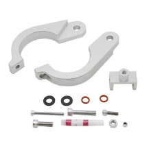 (Bracket White)Applies toApplicable To Bmw F800gs Handlebar Anti-Swing Head Damper Direction Stabilizer