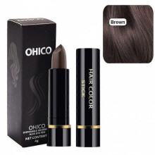 Root Touch-Up Stick - Temporary Hair Dye Pen - Grey Hair Cover Up - Semi-Permanent Waterproof Long Lasting Coverage for Hair and Beardbrown