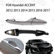 (Front Fr Plating-R)Kompatibel mit Accent 2012–2017, Türgriff außen
