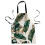 HomeView Kitchen Apron Stain Resistant Apron Unisex Multi-Functional Apron 72x60cm Multicolor Pattern Polyester Apron ASW050 1