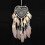Bohemian Handmade LED Wall Hanging Romantic Decor, White with Lights 2