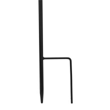 8 Stück Verstellbare Shepherd Crook Hooks, Girlandenstange mit Sockel, Gartenrandhaken für Lichterketten, Blumenball, Pflanze