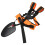 Padded Double-Shoulder Brushcutter Harness with Quick-Release and Breathable Back Support for Professional Landscaping 3