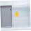 2Pcs Lockable Wall-Mounted Mailbox with Key, Iron Door Letter Box for Small Mail 2