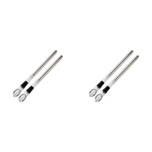4PCS Refroidisseur de Vin Refroidisseur de Bouteille de Vin en Acier Inoxydable Refroidisseur de Vin Bâton Décanteur de Vin avec Aérateur de Vin