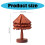 Multipurpose 3Pcs Christmas Tree Wood Texture Coasters Drinkware Pad for Dining Office 3