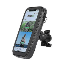 (MT08-C)Applicable WOSAWE Motorcycle Telephone Holder Support Moto Bicycle Rear View Mirror Stand Mount
