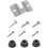 Kit de fixation murale pour cible de fléchettes, support de suspension et accessoires 2