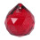 30mm Red Crystal Ball Prism 4