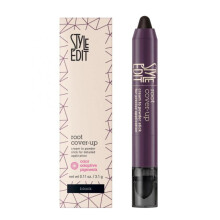 Style Edit Root Touch Up Stick - Temporary Root Concealer and Black Hair Color for Gray Coverage  Premium Shading Sponge Pen for Hair Makeup  0.11 oz